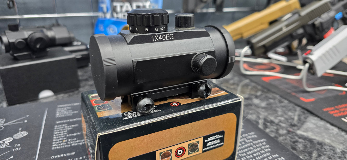 1 X 40 Red Dot sight