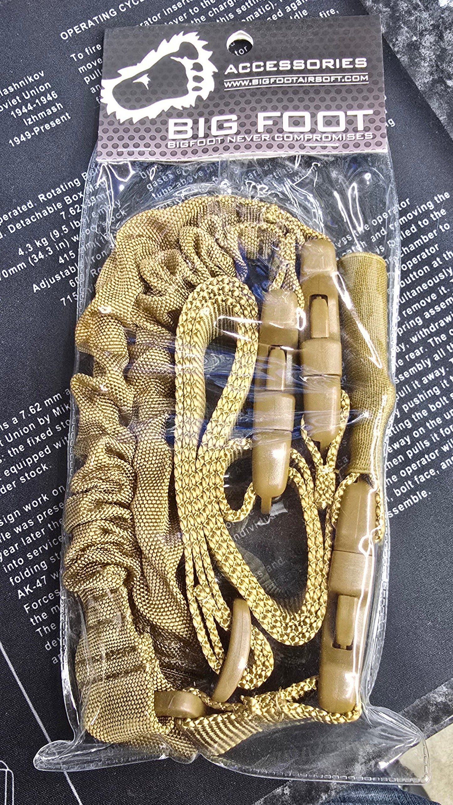 Single point sling - tan