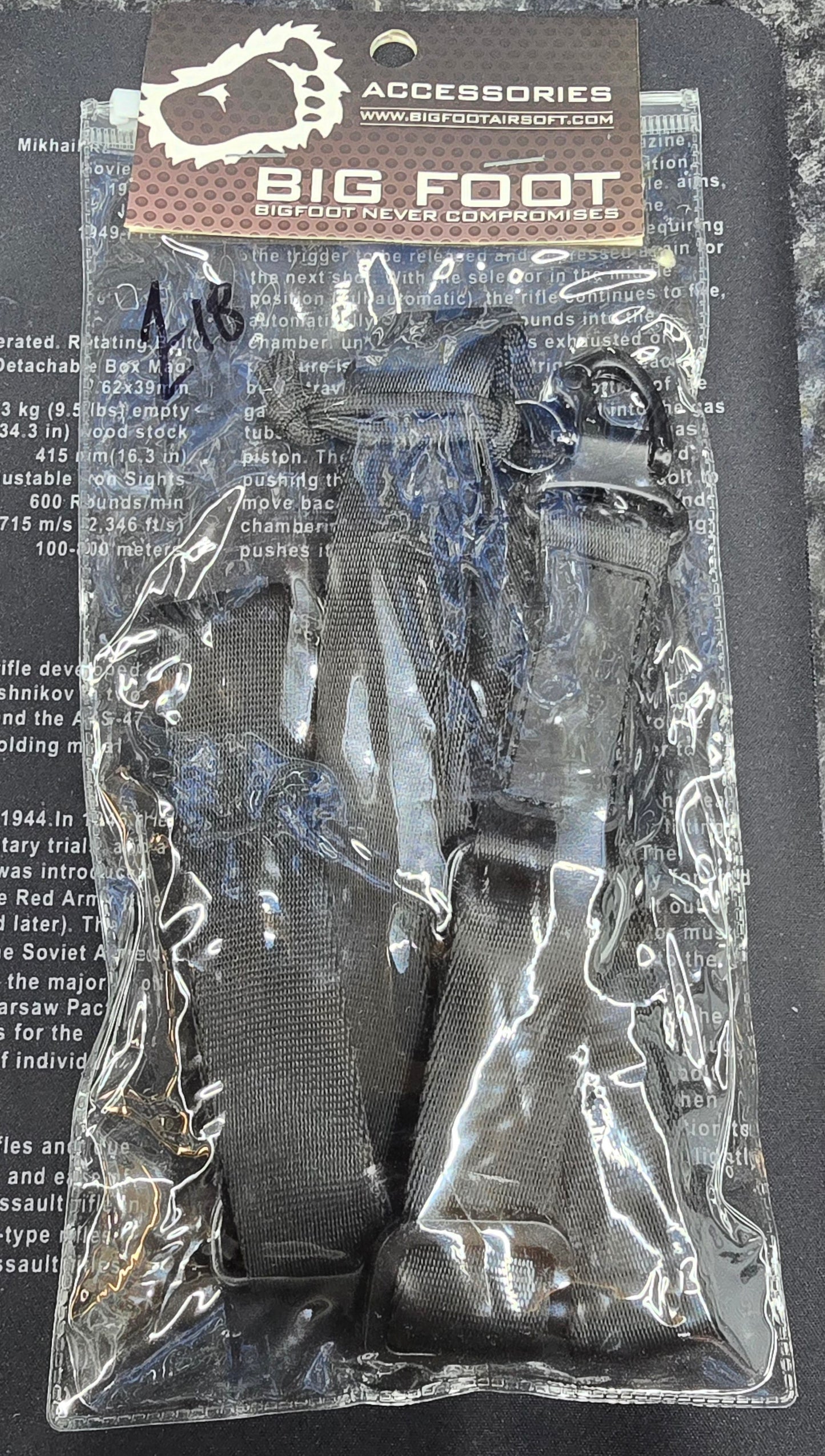 2 point sling - Black