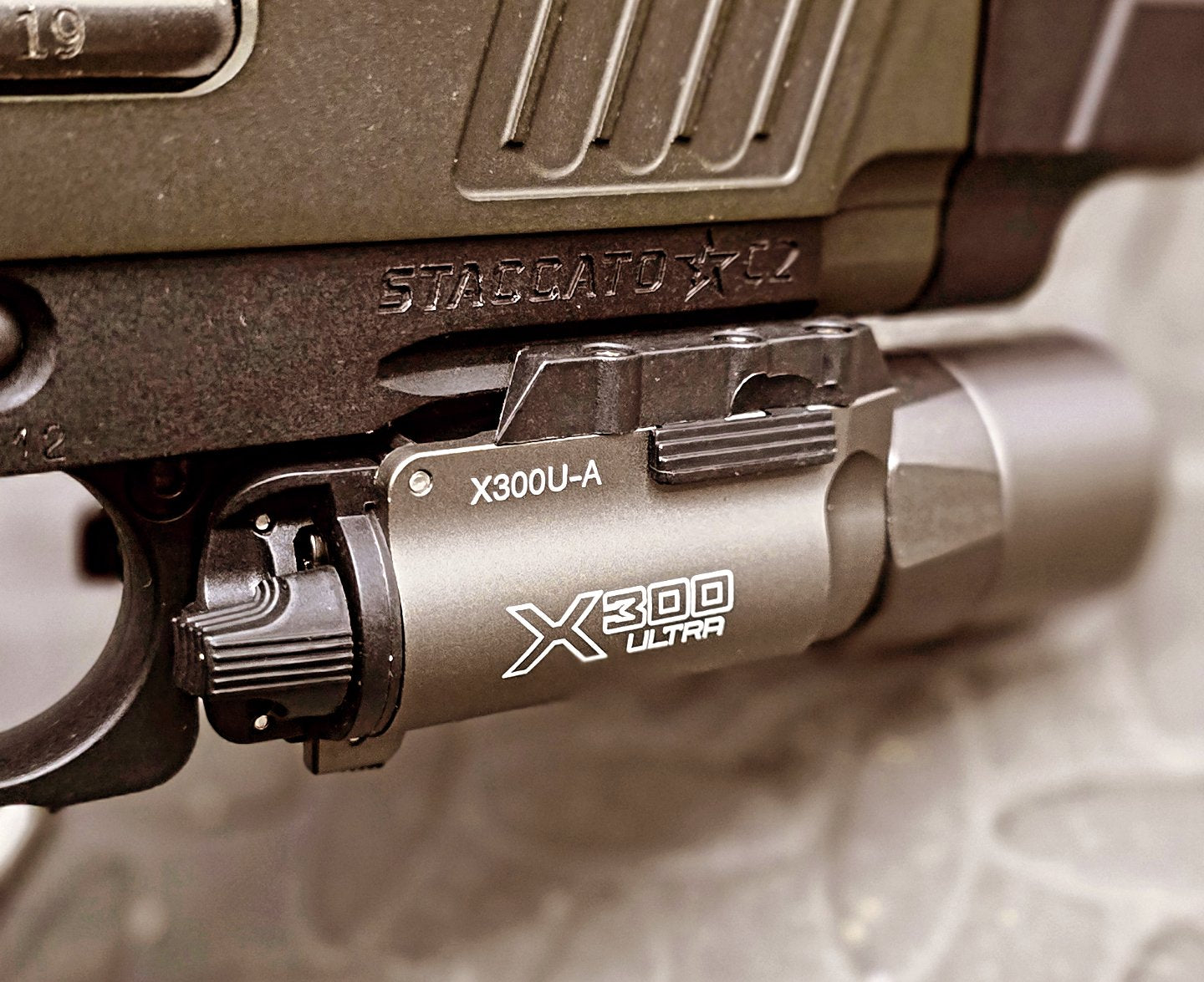 Staccato Licensed C2 COMP SOC 2011 Gas Blowback Airsoft Pistol (Licensed by EMG - by Army - R612-4) Custom Build