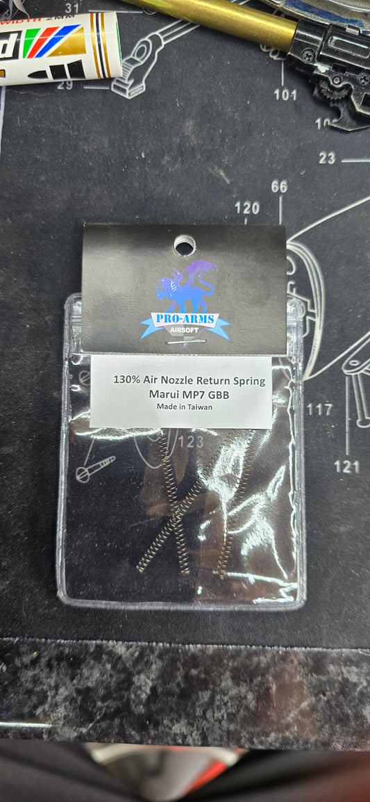 Pro Arms 130% MP7 GBB nozzle spring x 3